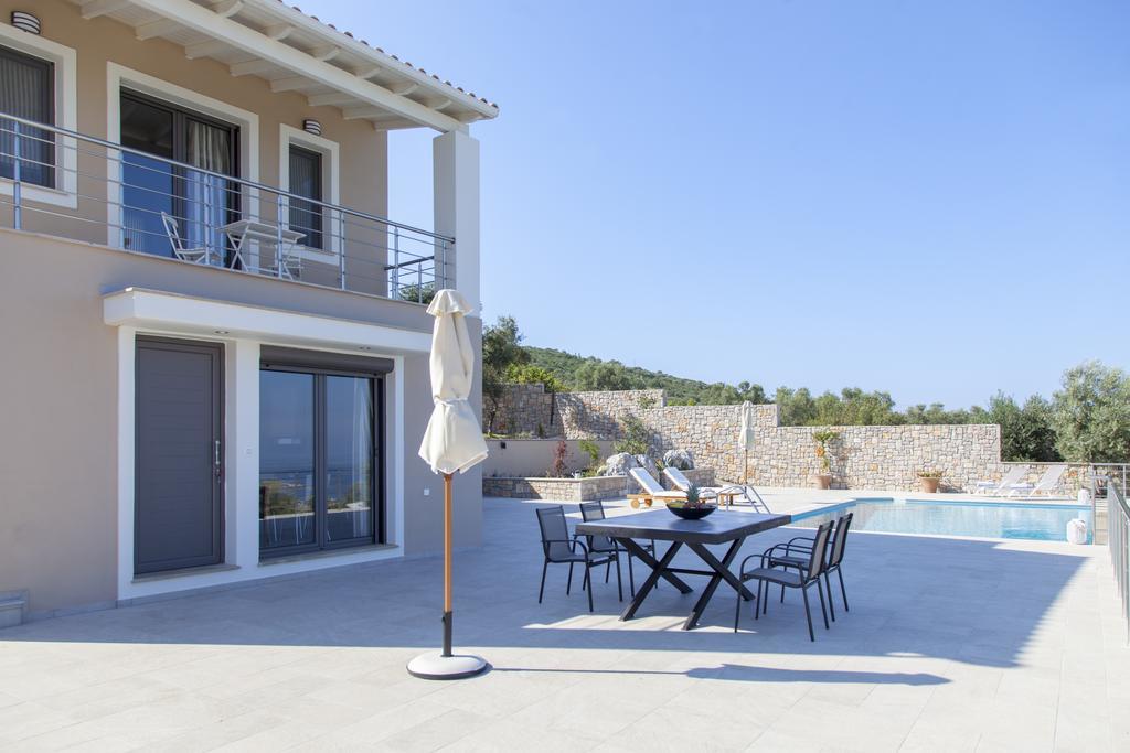 Alivia Lefkas Luxury Villas Apolpaina Exterior foto